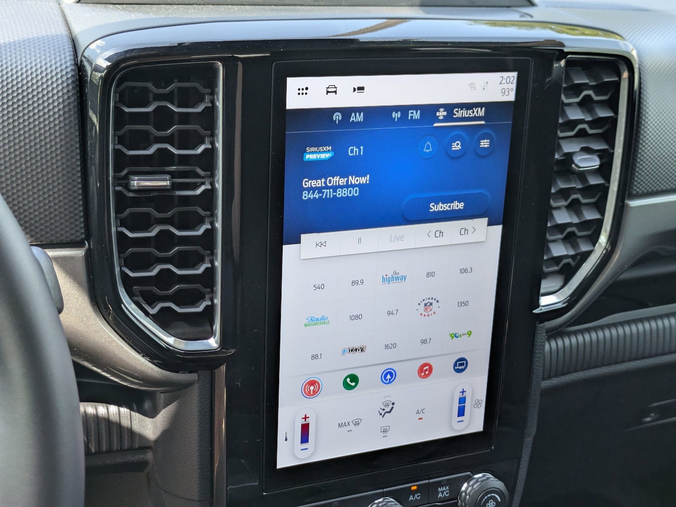 2025 Ford Ranger XLT - Crossroads Courtesy Demo