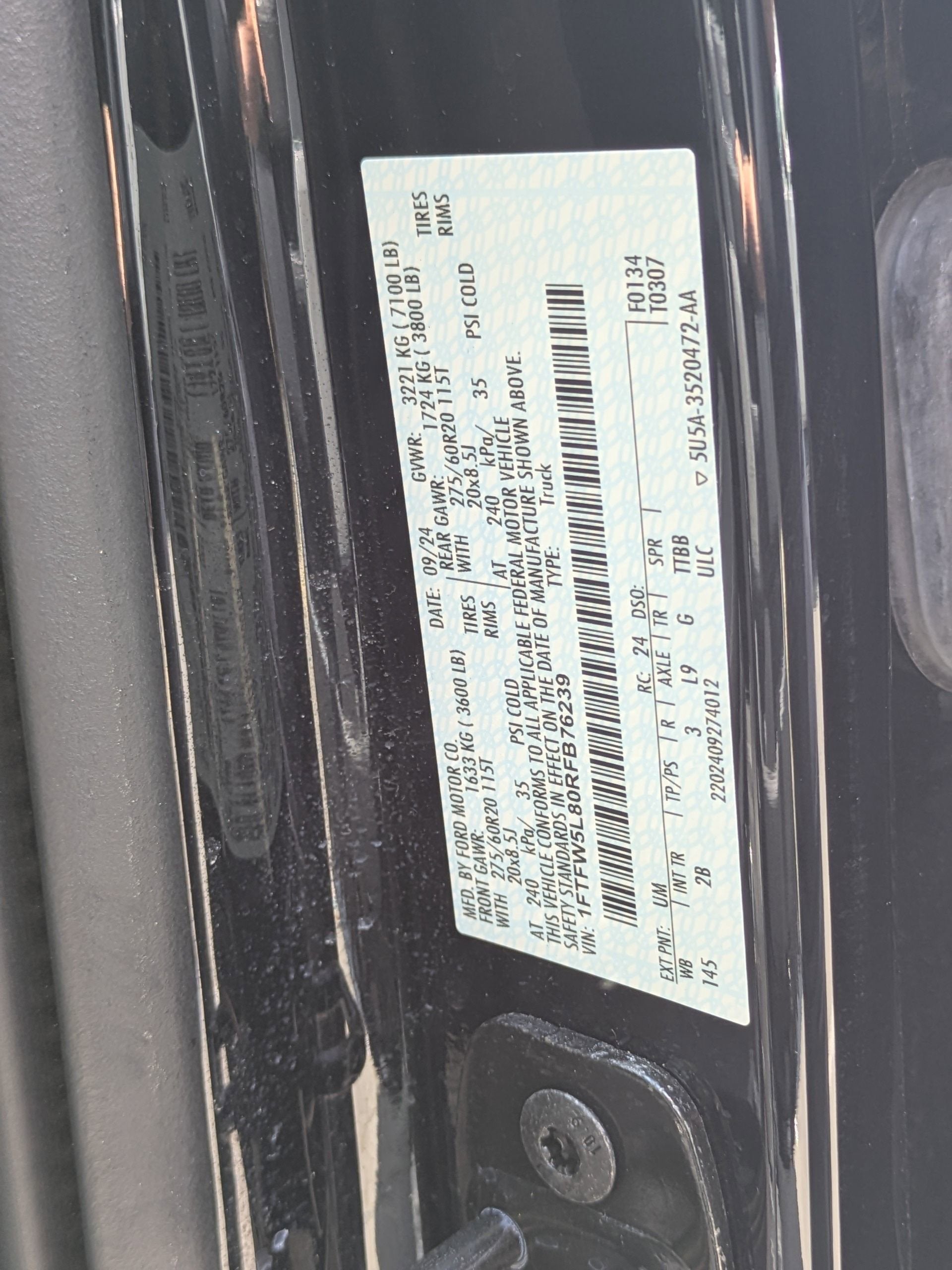2024 Ford F-150 LARIAT