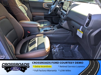 2025 Ford Bronco Sport Outer Banks - Crossroads Courtesy Demo