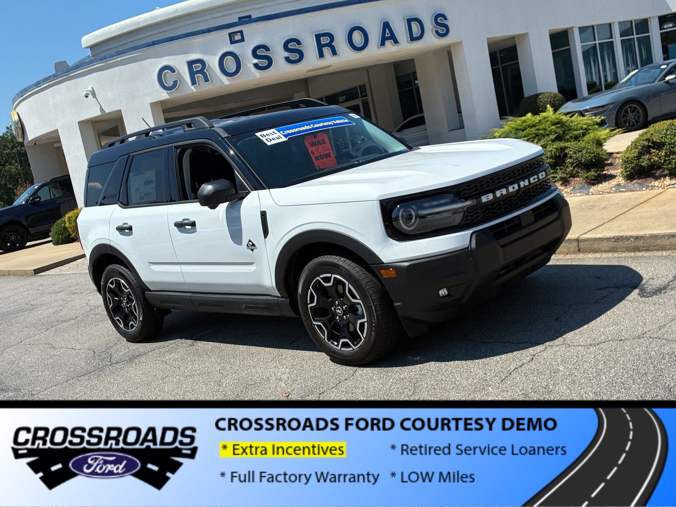 2026 Ford Bronco Sport Outer Banks - Crossroads Courtesy Demo