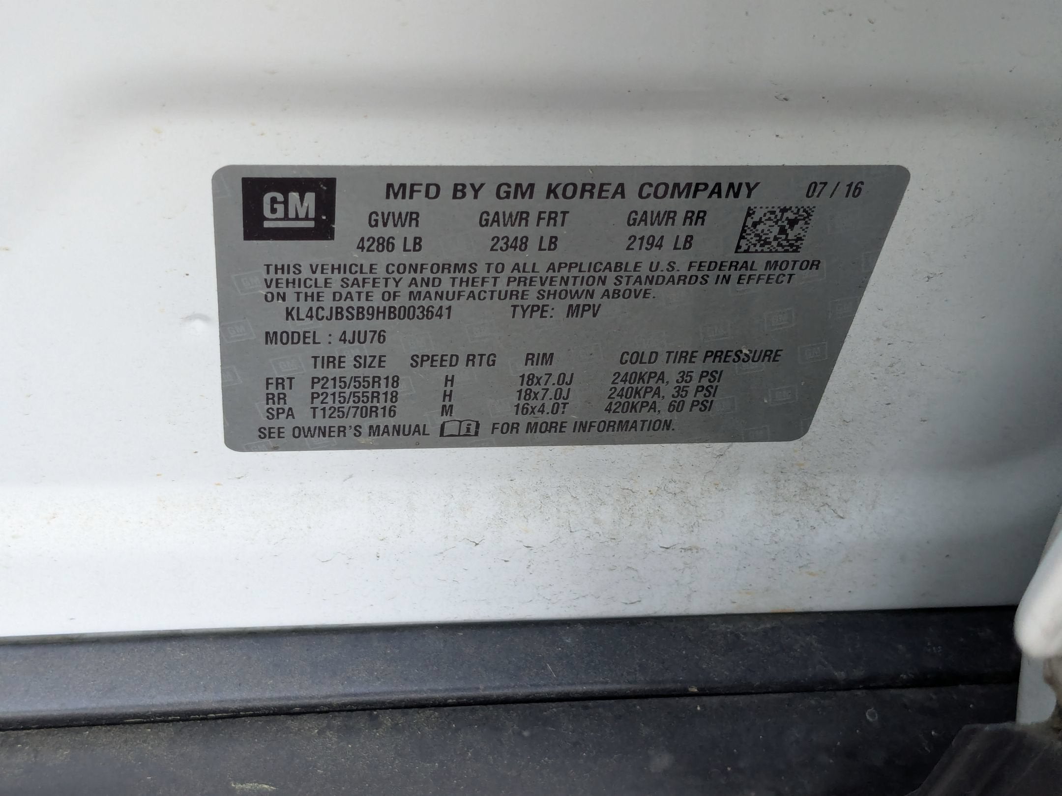 2017 Buick Encore Preferred II