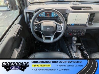 2025 Ford Bronco Big Bend - Crossroads Courtesy Demo