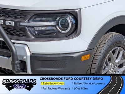 2025 Ford Bronco Sport Big Bend - Crossroads Courtesy Demo