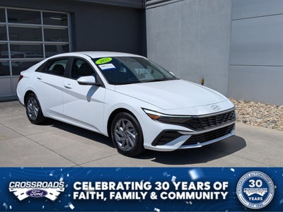 2025 Hyundai Elantra Hybrid Blue