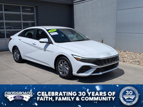 2025 Hyundai Elantra Hybrid Blue
