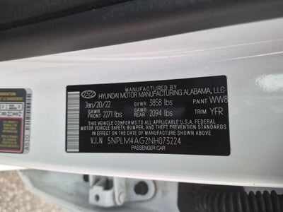 2022 Hyundai Elantra SEL