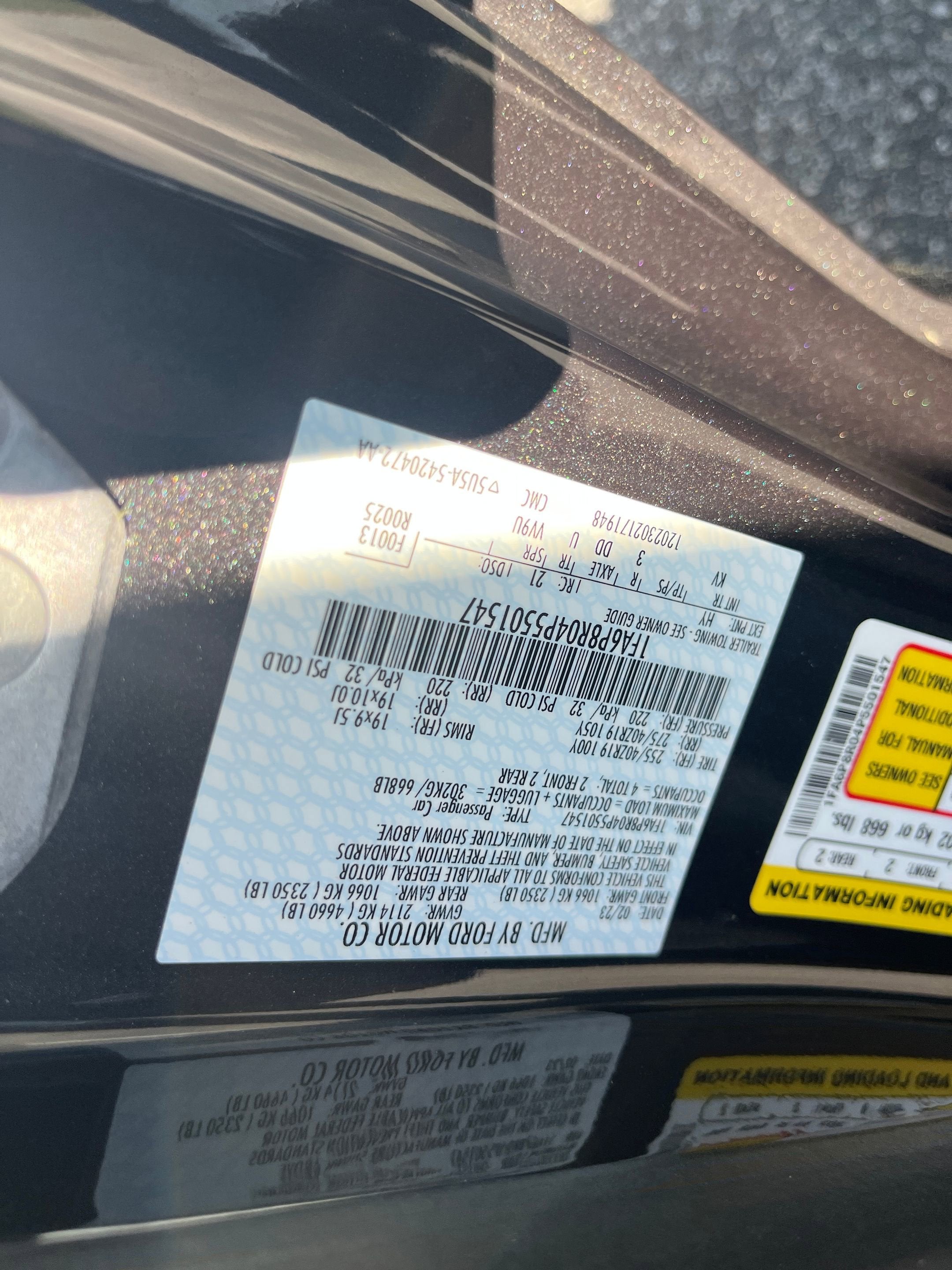 2023 Ford Mustang Mach 1