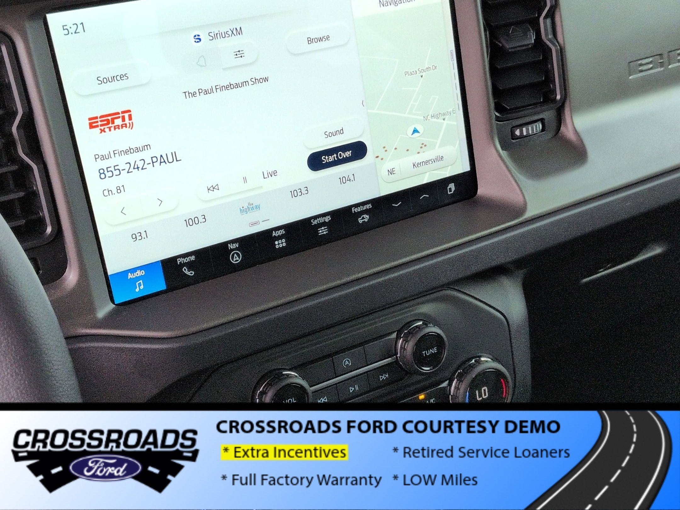 2025 Ford Bronco Big Bend - Crossroads Courtesy Demo