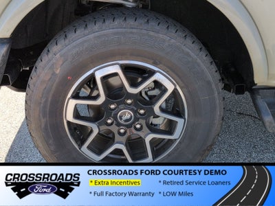 2025 Ford Bronco Outer Banks - Crossroads Courtesy Demo