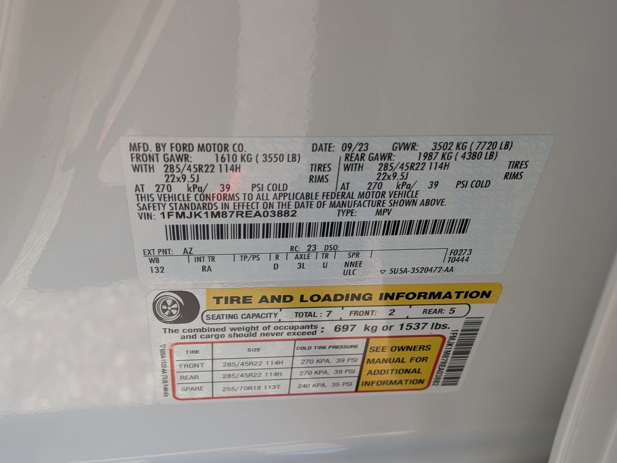 2024 Ford Expedition Max Platinum