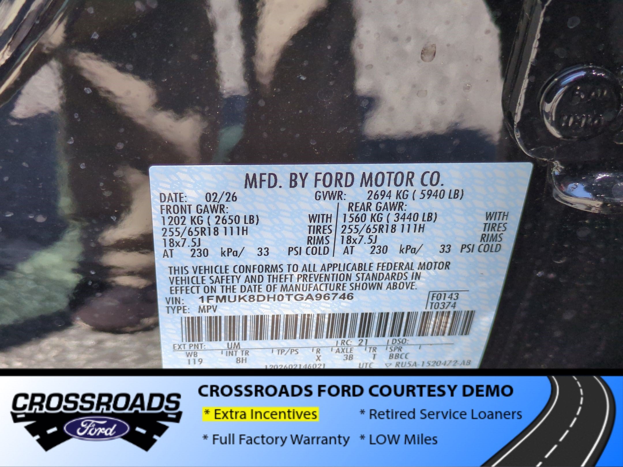 2026 Ford Explorer Active - Crossroads Courtesy Demo