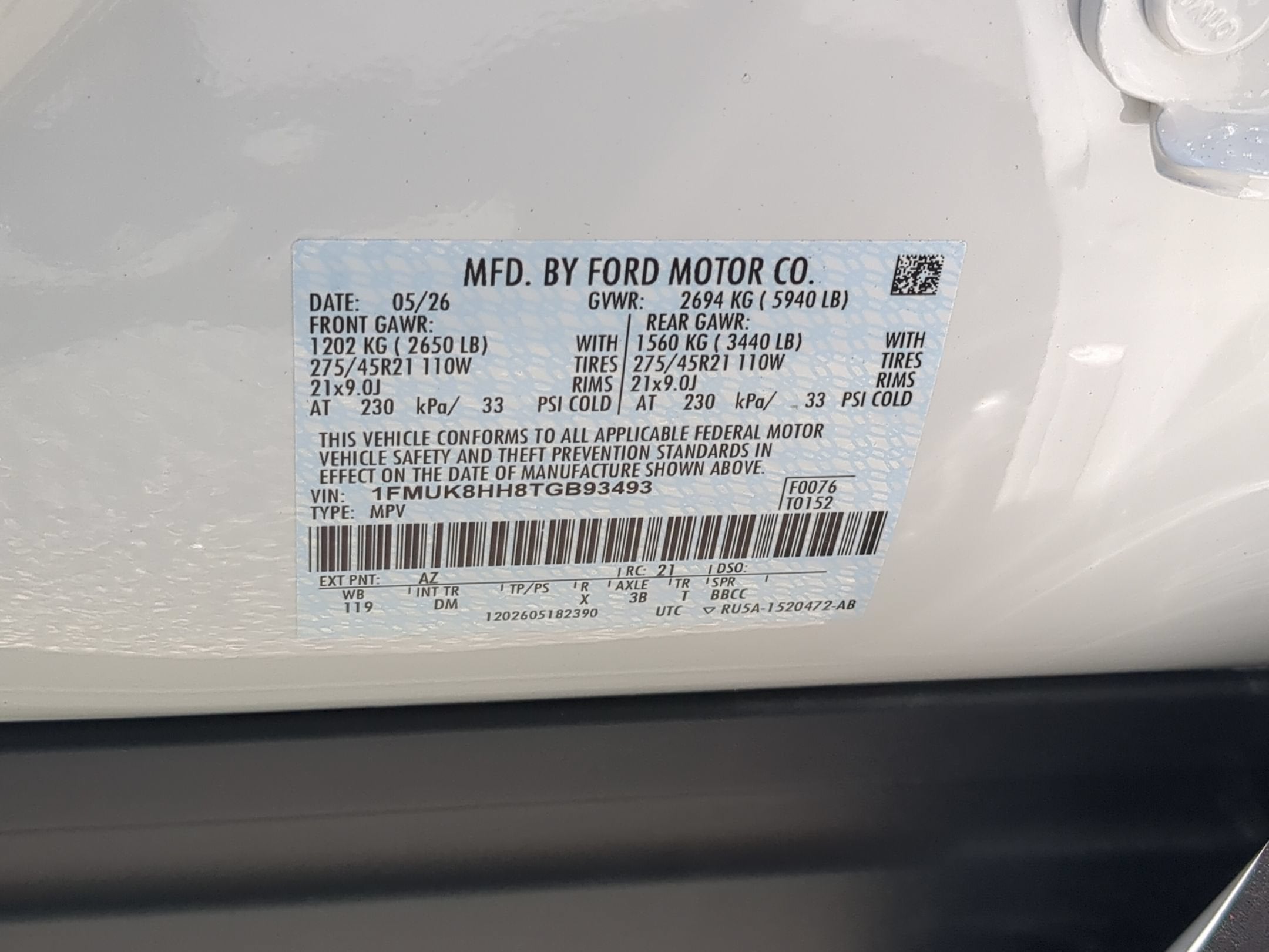 2026 Ford Explorer Platinum