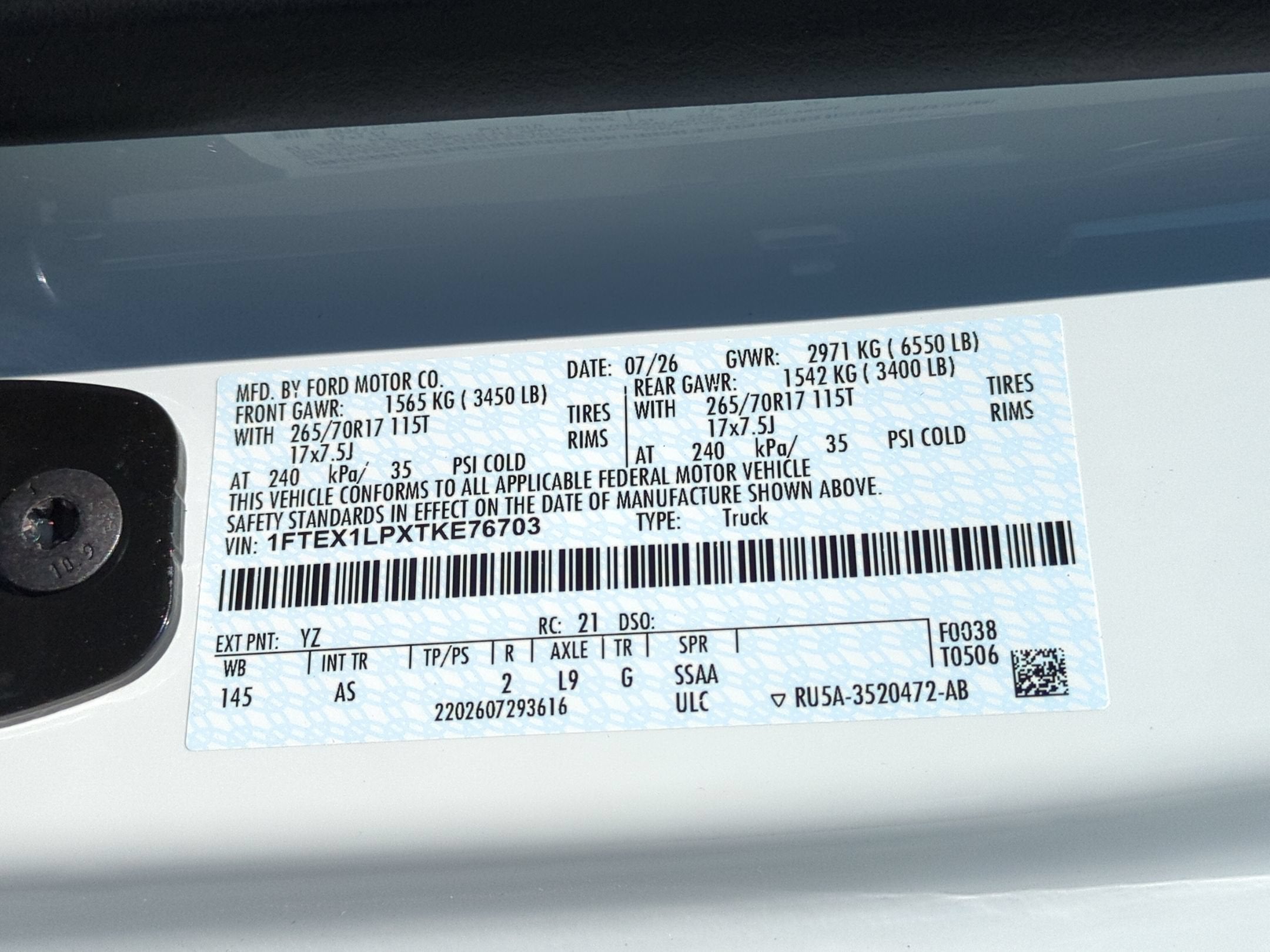 2026 Ford F-150 XL