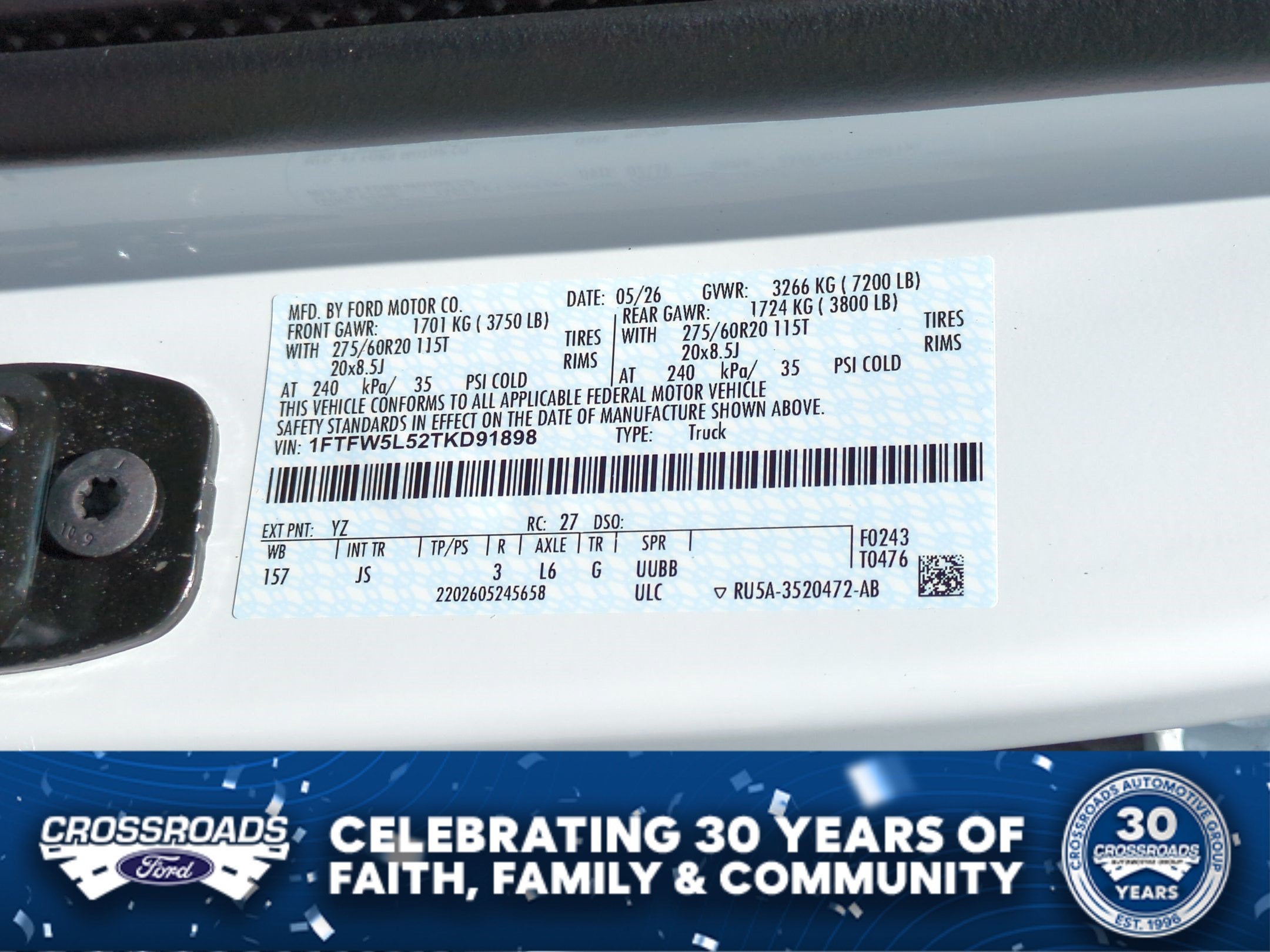 2026 Ford F-150 LARIAT
