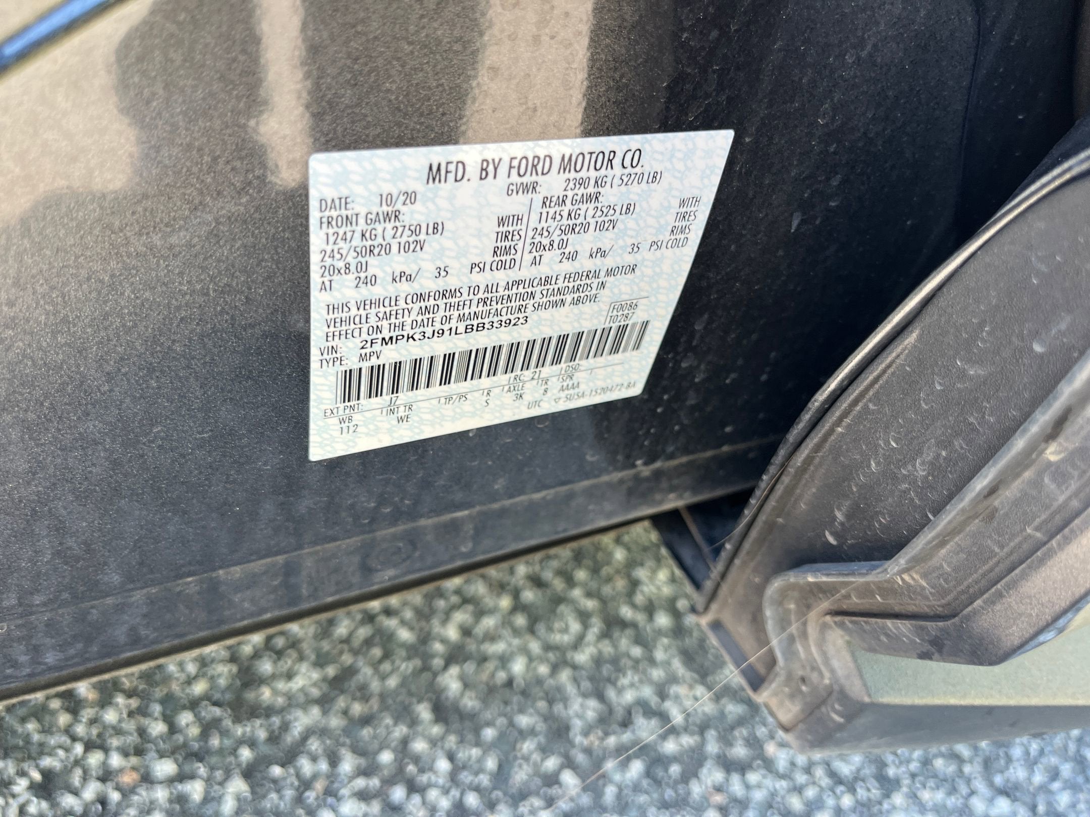 2020 Ford Edge ST Line