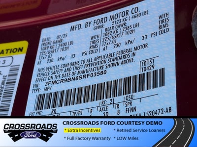 2025 Ford Bronco Sport Big Bend - Crossroads Courtesy Demo