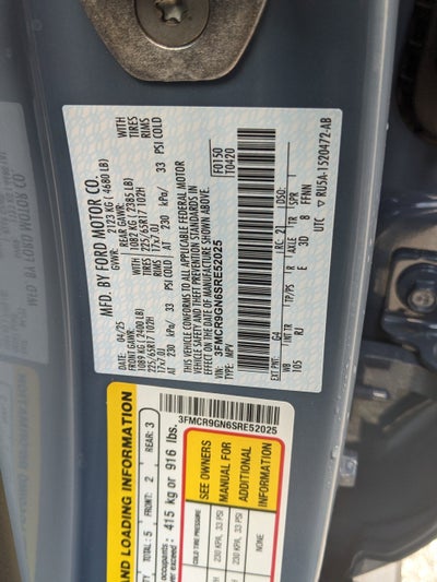 2025 Ford Bronco Sport Heritage