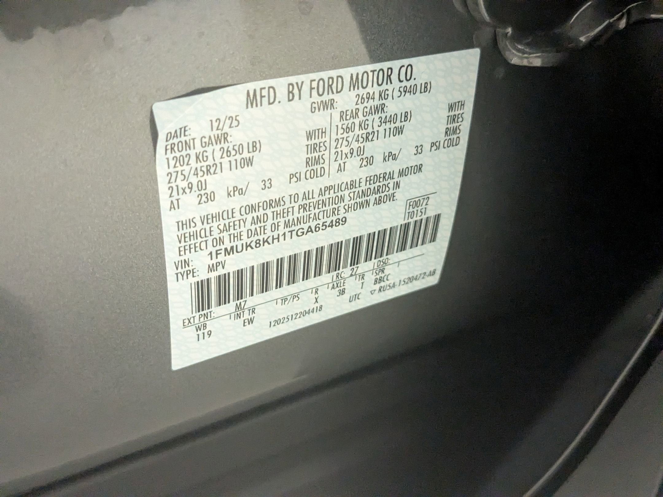 2026 Ford Explorer ST-Line