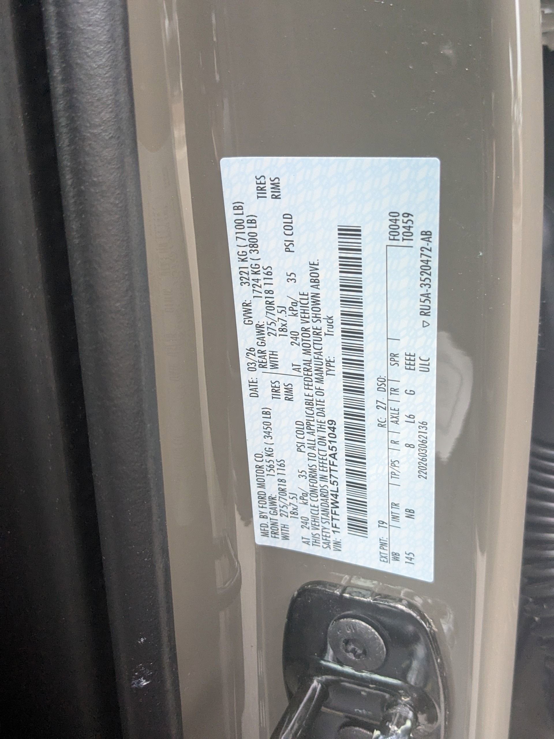 2026 Ford F-150 Tremor