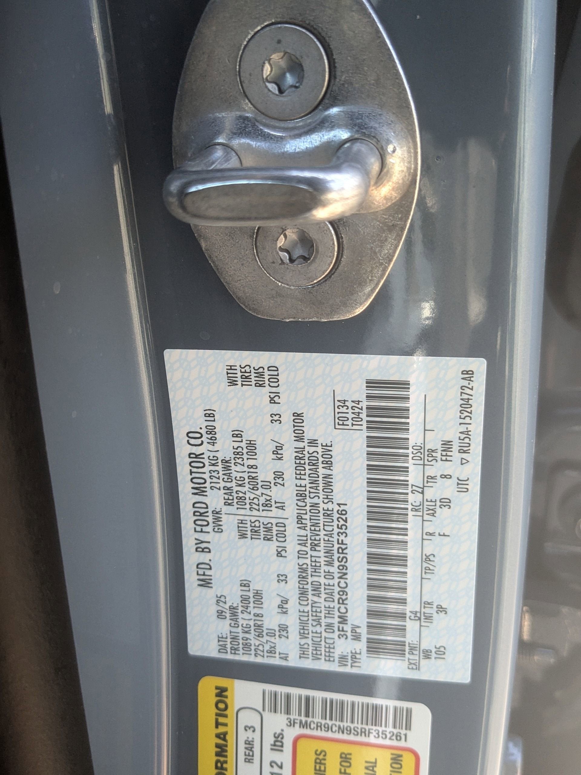 2025 Ford Bronco Sport Outer Banks