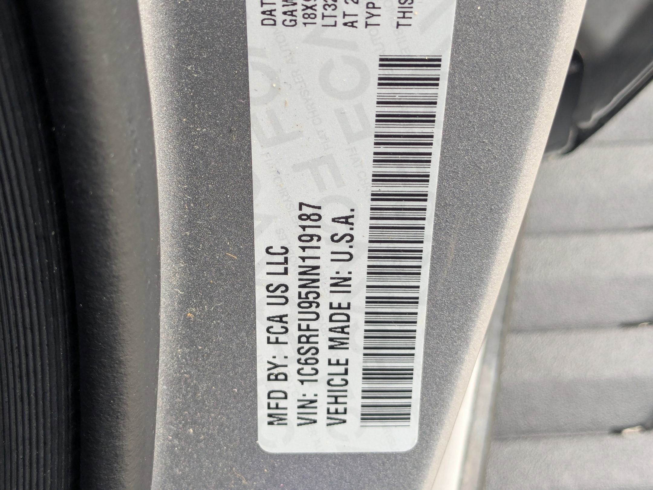 2022 RAM 1500 TRX