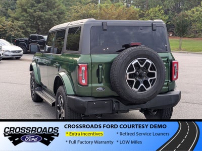 2025 Ford Bronco Outer Banks - Crossroads Courtesy Demo