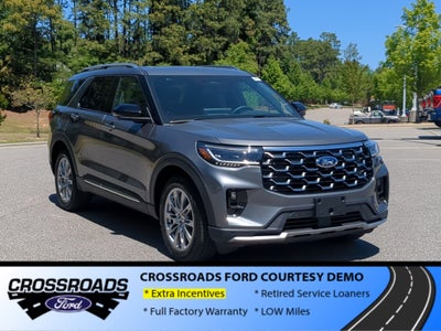 2026 Ford Explorer Platinum - Crossroads Courtesy Demo