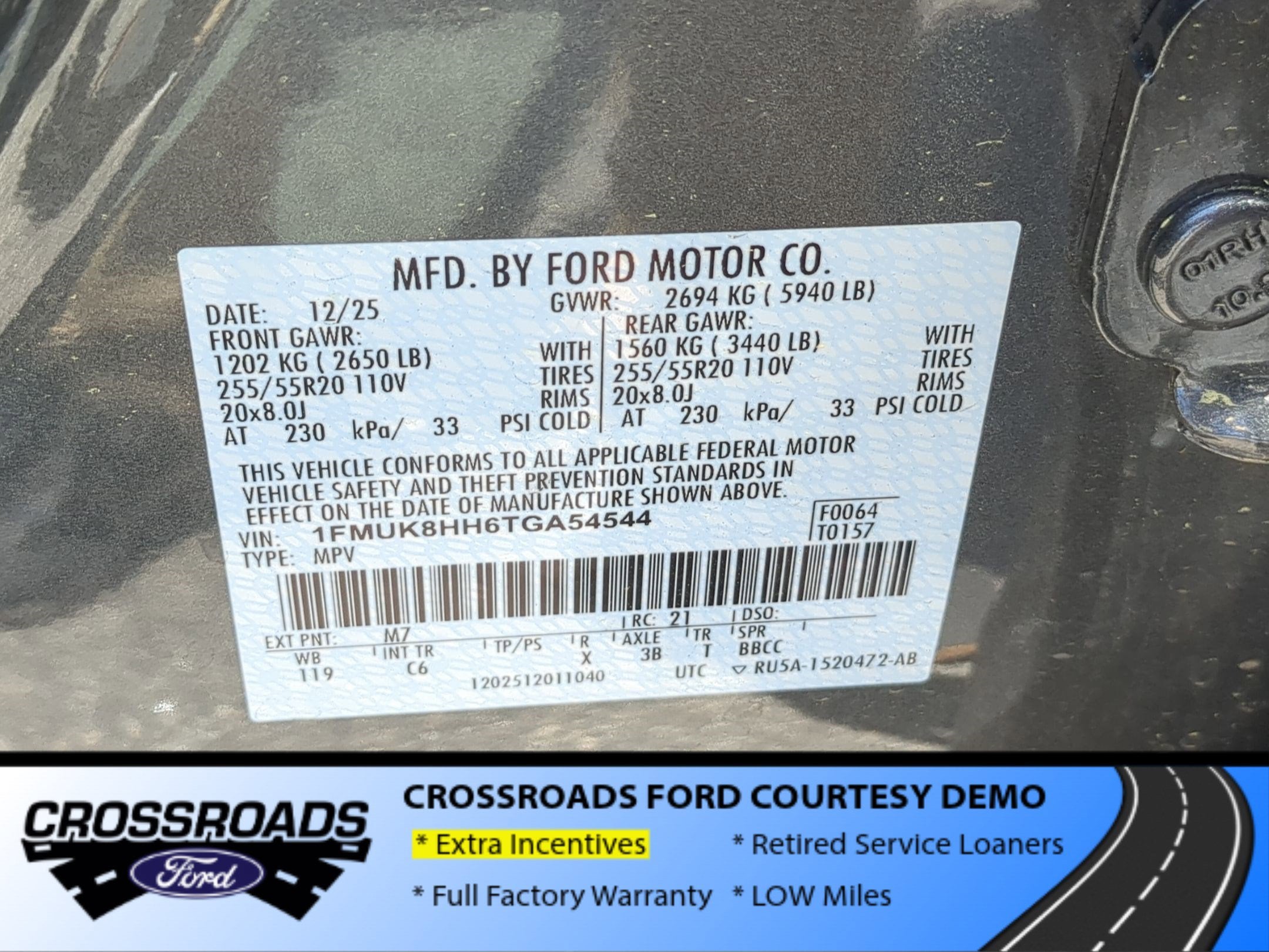 2026 Ford Explorer Platinum - Crossroads Courtesy Demo