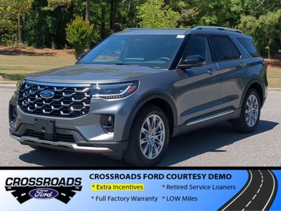 2026 Ford Explorer Platinum - Crossroads Courtesy Demo
