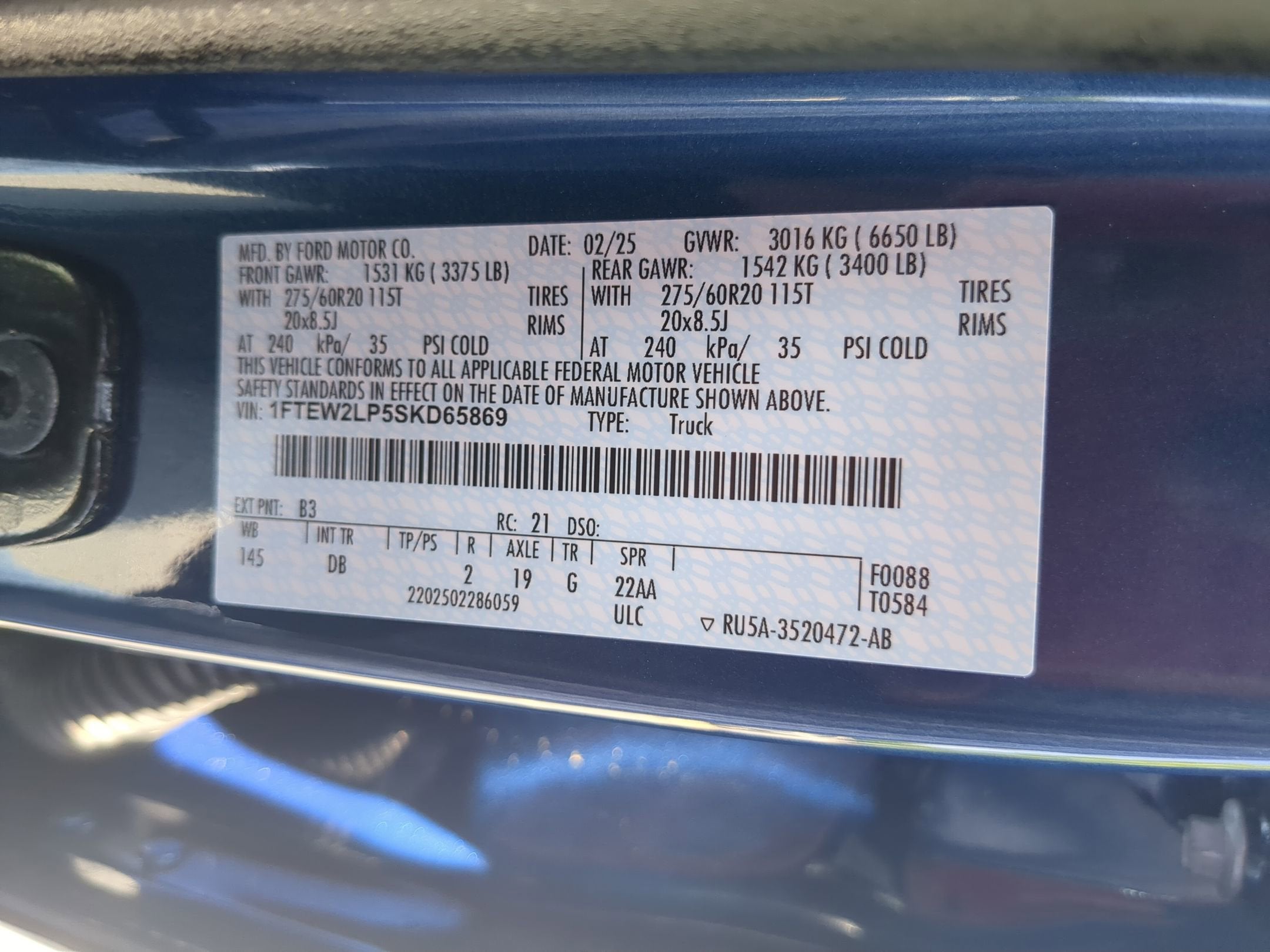 2025 Ford F-150 STX - Crossroads Courtesy Demo