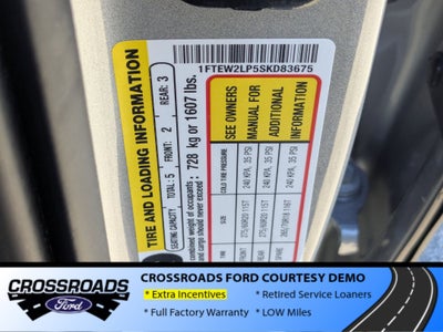 2025 Ford F-150 STX - Crossroads Courtesy Demo