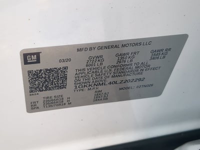 2020 GMC Acadia SLT