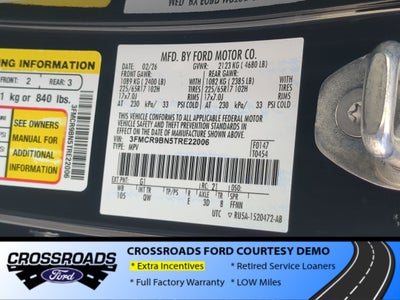 2026 Ford Bronco Sport Big Bend - Crossroads Courtesy Demo