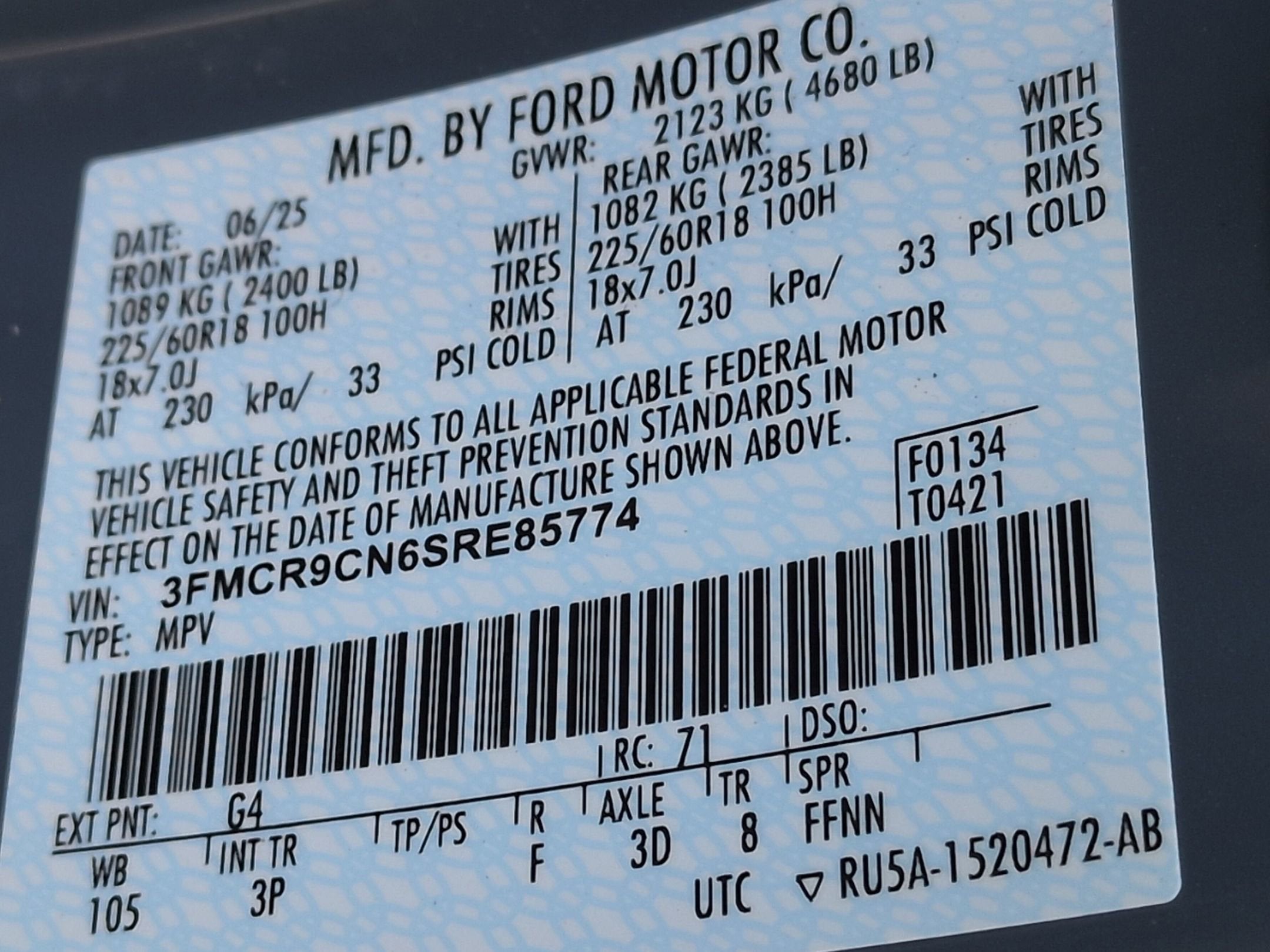 2025 Ford Bronco Sport Outer Banks