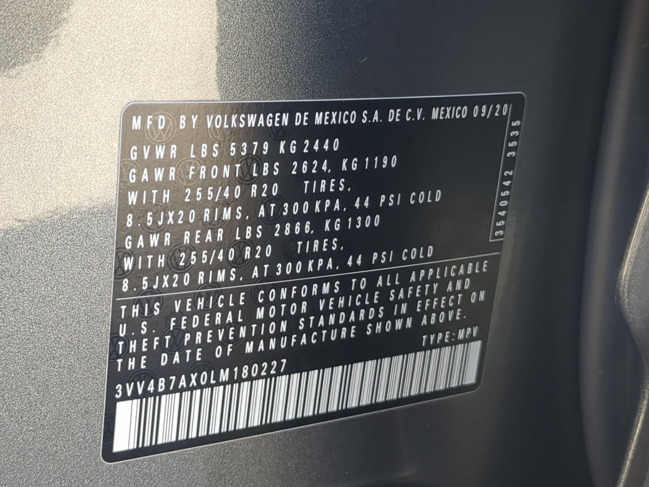 2020 Volkswagen Tiguan SEL Premium R-Line