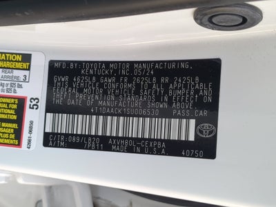 2025 Toyota Camry XSE