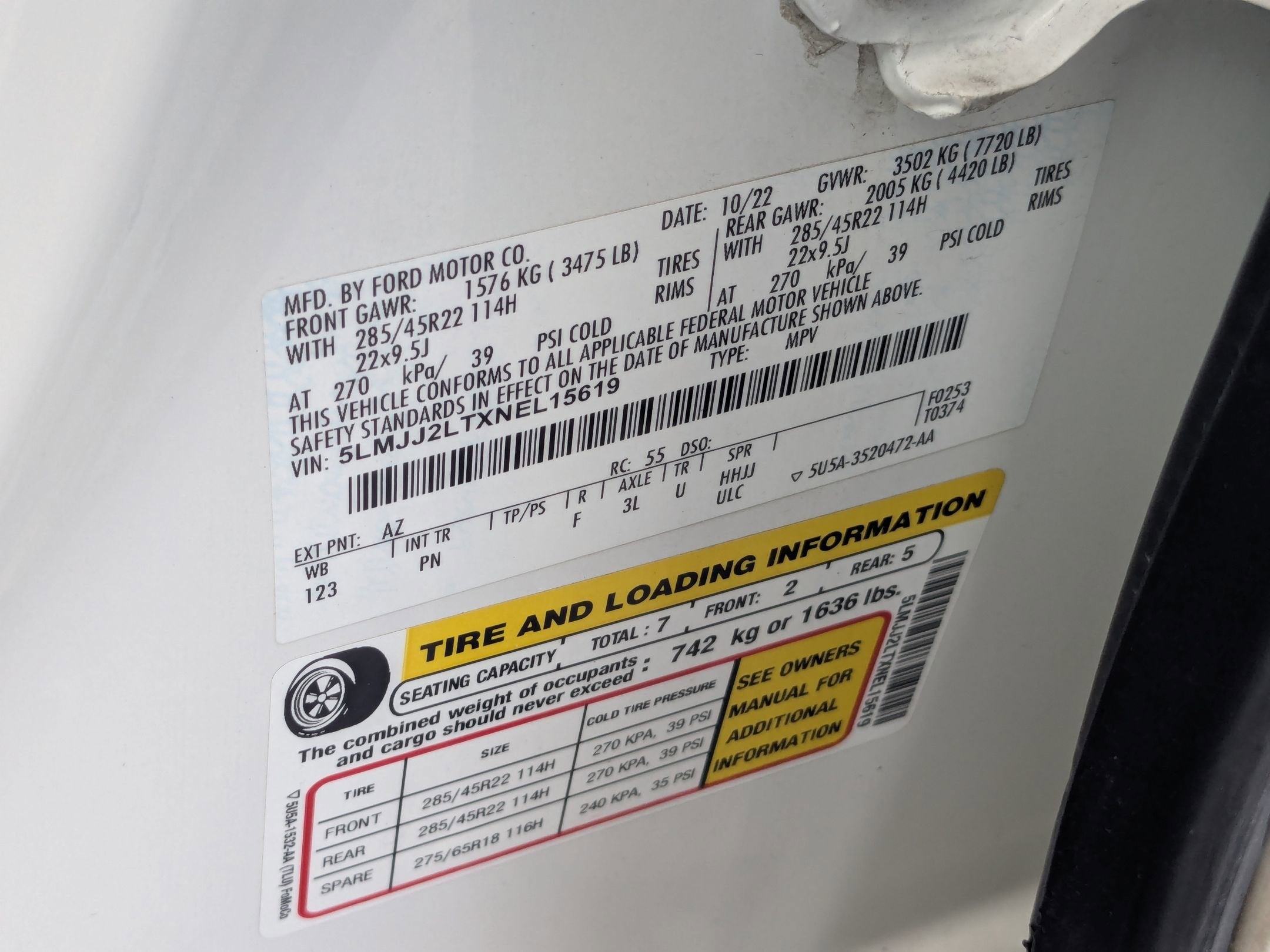 2022 Lincoln Navigator Reserve