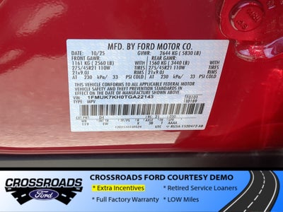 2026 Ford Explorer ST-Line - Crossroads Courtesy Demo