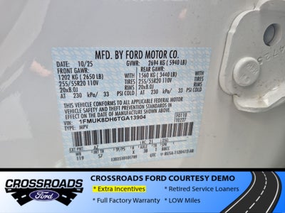 2026 Ford Explorer Active - Crossroads Courtesy Demo