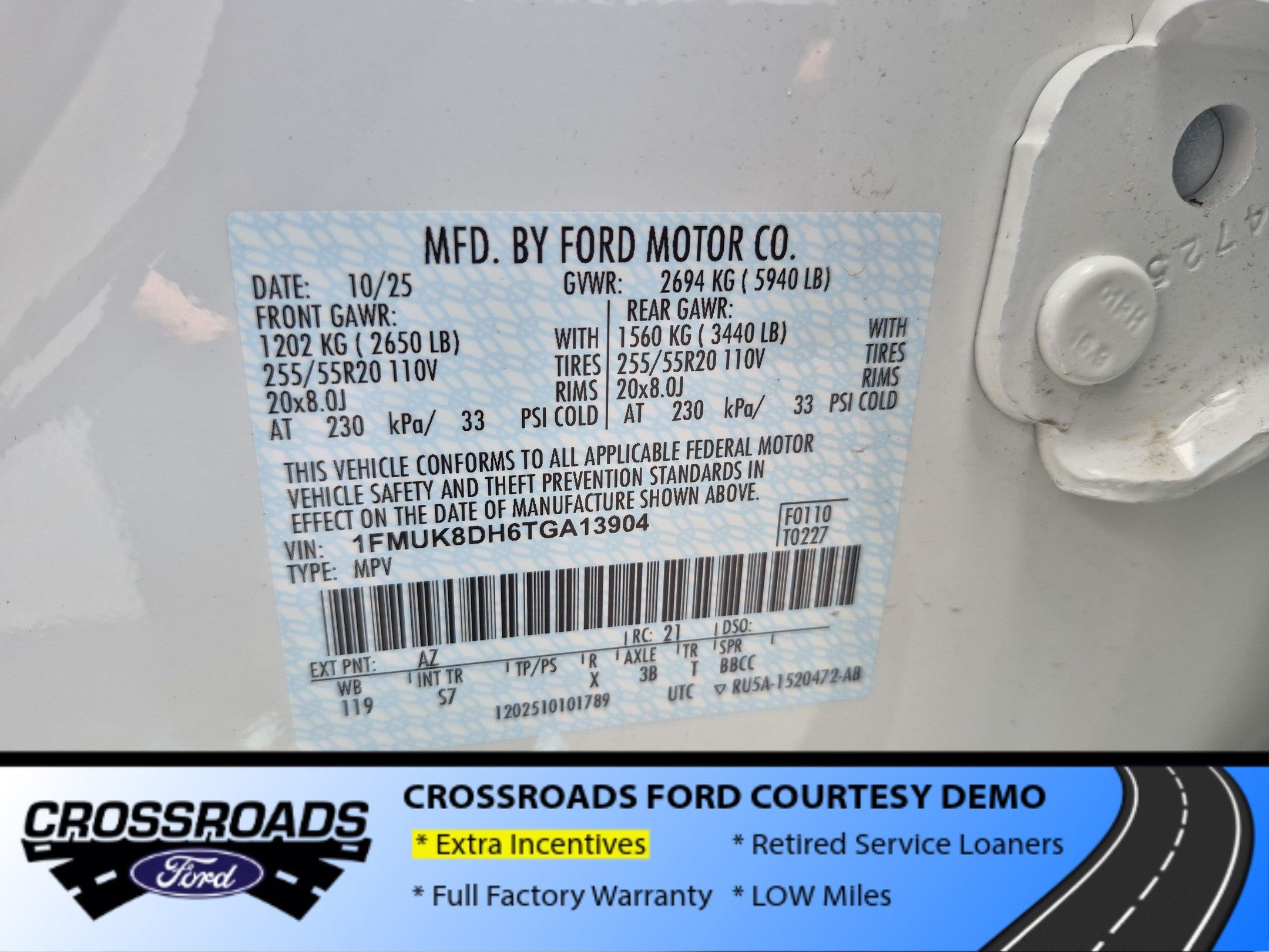 2026 Ford Explorer Active - Crossroads Courtesy Demo