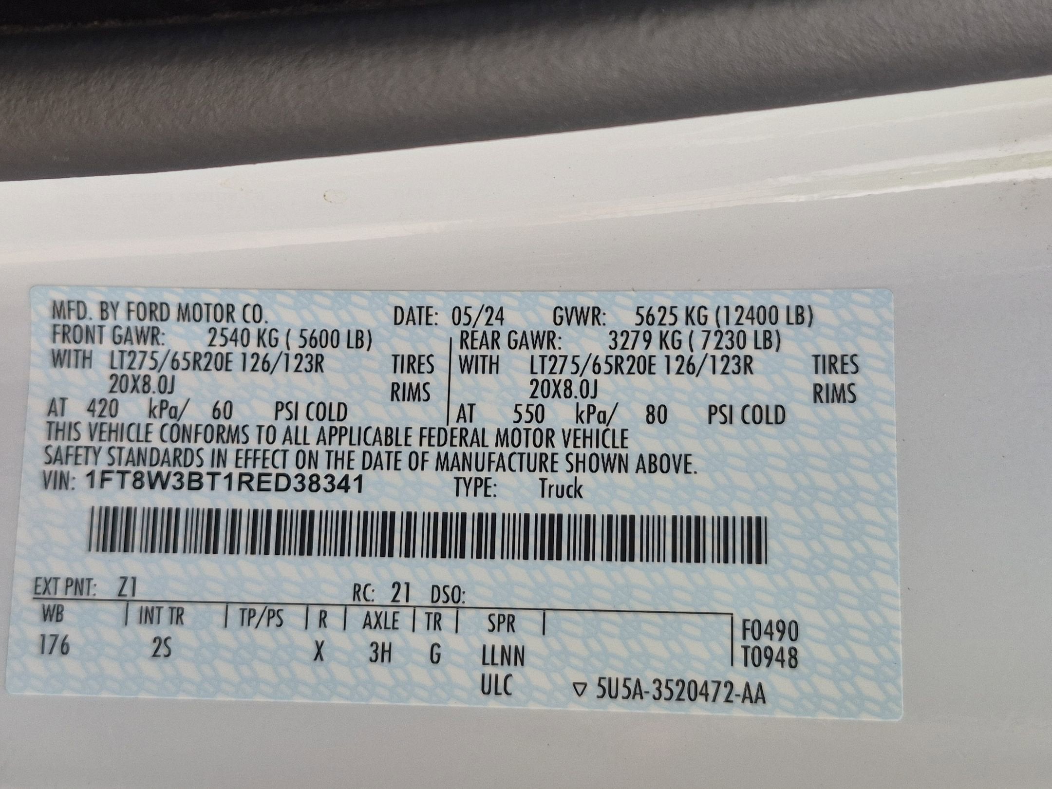 2024 Ford Super Duty F-350 SRW XLT