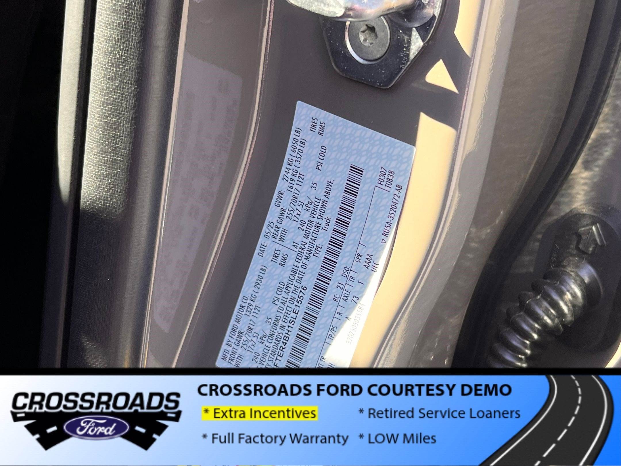 2025 Ford Ranger XL - Crossroads Courtesy Demo