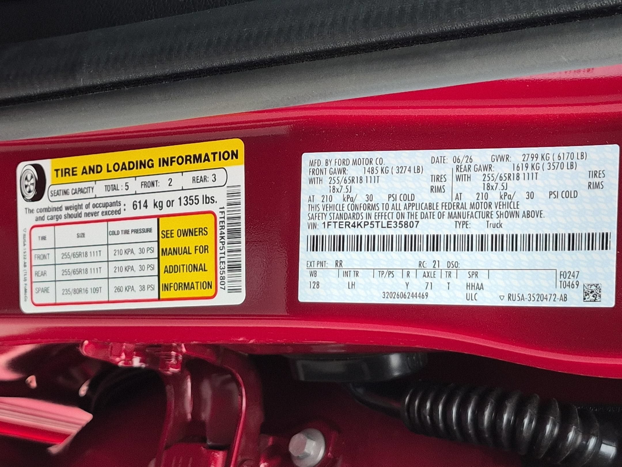 2026 Ford Ranger LARIAT