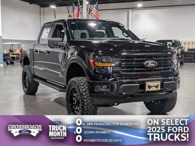 2025 Ford F-150 XLT - 6" lift custom wheels,Leather