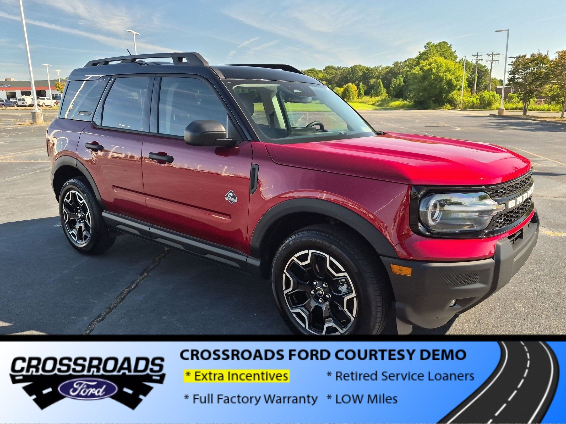 2026 Ford Bronco Sport Outer Banks - Crossroads Courtesy Demo