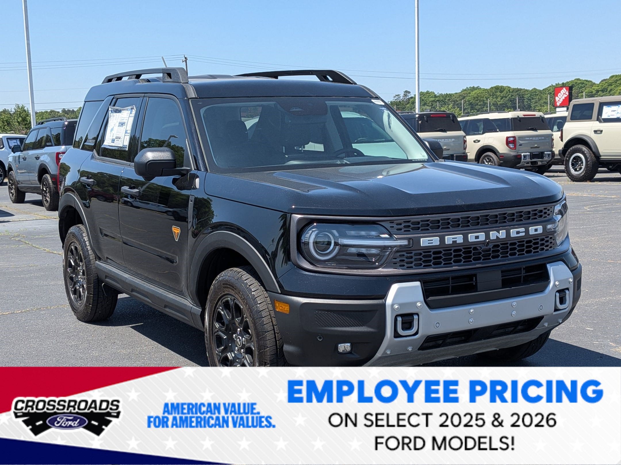 2025 Ford Bronco Sport Badlands - Crossroads Courtesy Demo