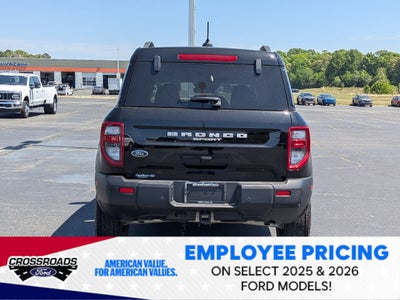 2025 Ford Bronco Sport Badlands - Crossroads Courtesy Demo