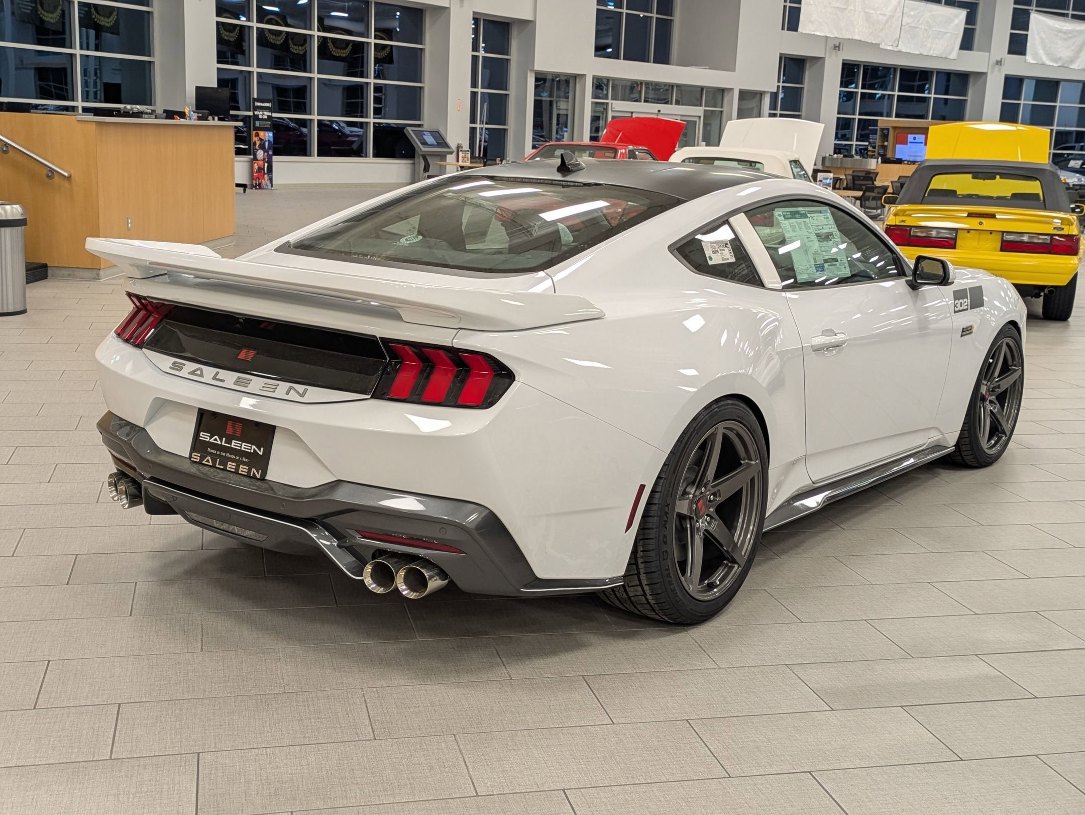 2025 Ford Mustang Saleen Yellow Label Supercharged