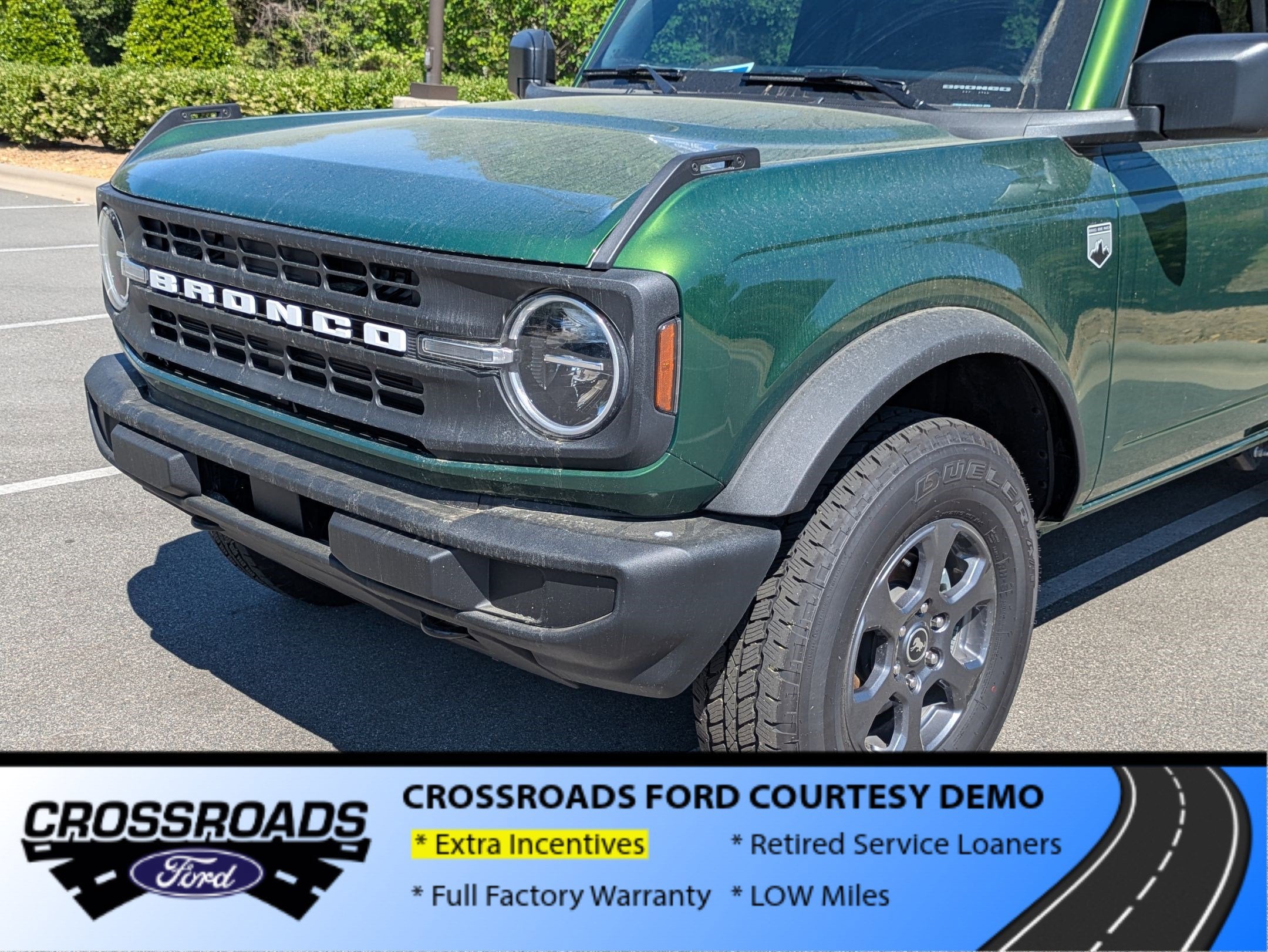 2025 Ford Bronco Big Bend - Crossroads Courtesy Demo