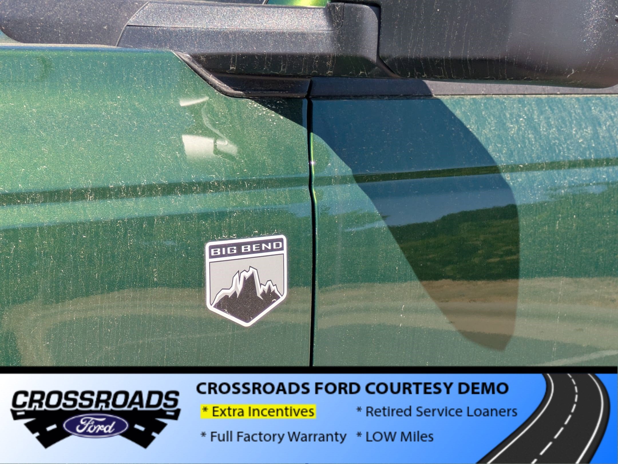 2025 Ford Bronco Big Bend - Crossroads Courtesy Demo